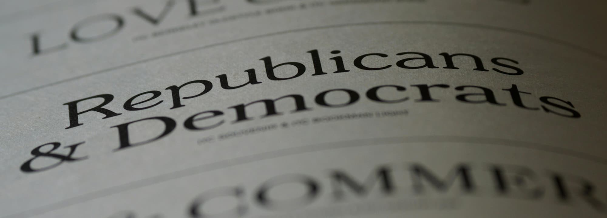 Republicans vs. Democrats